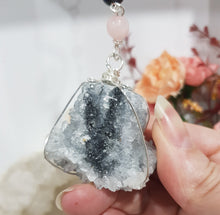 Load image into Gallery viewer, Divine-Guidance-Crystal-Energy-Enhancer-Apophyllite-Stone-Ornament-Hanger-Suncatcher-Moonlight-Crystals-Australia