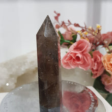 Load image into Gallery viewer, Smokey Quartz Crystal Point Tower Stone 75mm 12 - SCRATCHES