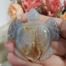 Load image into Gallery viewer, turtle-crystal-carving-agate-stone-moonlight-crystals-australia