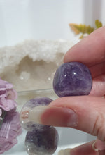 Load image into Gallery viewer, 2 x Amethyst Crystal Tumble Stone.
Inspires Unconditional Love
Gorgeous Amethyst Crystal Tumble Stones