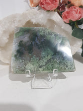 Load image into Gallery viewer, Moss-Agate-Slab-on-Stand-Crystal-Stone-Moonlight-Crystals-Australia
