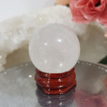 Load image into Gallery viewer, Quartz Sphere Crystal Carving 30mm 12
