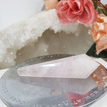 Load image into Gallery viewer, Rose Quartz Sceptor Crystal Carving Stone 70mm 1