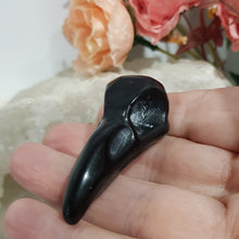 Load image into Gallery viewer, bird-skull-crystal-carving-stone-obsidian-moonlight-crystals-australia
