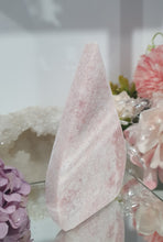 Load image into Gallery viewer, Pink Opal Flames Tower Crystal Carving Stone
Inspires Compassion and Nurturing
Beautiful Pink Opal Crystal Flame Tower Stone Carving.