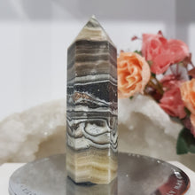 Load image into Gallery viewer, chocolate-calcite-crystal-tower-point