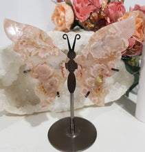Load image into Gallery viewer, Flower-Agate-Butterfly-Wings-Carving-Stone-Crystal-Moonlight-Crystals-Australia