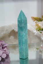 Load image into Gallery viewer, Amazonite Tower Point Stone 80mm | Inspires Hope