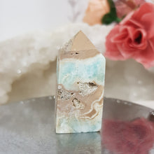 Load image into Gallery viewer, Hemimorphite Crystal Point Stone 50mm 20