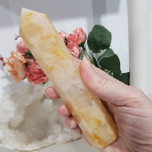 Load image into Gallery viewer, Golden-Healer-Crystal-Tower-Stone-Moonlight-Crystals-Australia