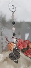 Load image into Gallery viewer, Serpent-of-Transformation-Energy-Black-Obsidian-Snake-Stone-Crystal-Energy-Enhancer-Hanger-ornament-suncatcher
