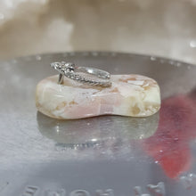 Load image into Gallery viewer, Thong Flip Flop Flower Agate Crystal Carving Stone 30mm 5