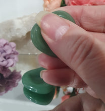 Load image into Gallery viewer, Gorgeous Aventurine Heart Worry Stone Crystal Carving Stone. Promotes stability & Creativity. Place in your pocket or bag to relieve stress and anxiety.