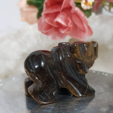Load image into Gallery viewer, Bear crystal Carving Tigers Eye Gemstone Stone 40mm 8