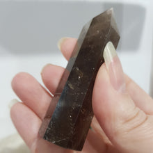 Load image into Gallery viewer, Smokey Quartz Crystal Point Tower Stone 75mm 12 - SCRATCHES