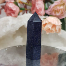 Load image into Gallery viewer, Blue-Sandstone-Crystal-Point_Tower-Stone-Moonlight-Crystals-Australia