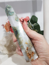 Load image into Gallery viewer, Moss-Agate-Tower-Stone-Moonlight-Crystals-Australia