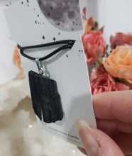 Load image into Gallery viewer, Black-Tourmaline-Crystal-Stone-Pendant-Necklace-Moonlight-Crystals-Australia