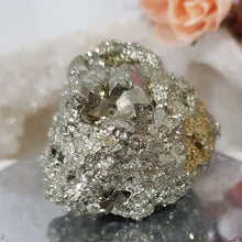 Load image into Gallery viewer, pyrite-crystal-cluster-raw-specimen-stone