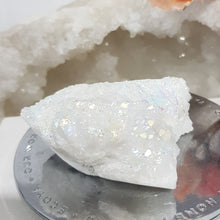 Load image into Gallery viewer, crystal-creature-titanium-aura-quartz-carving-stone