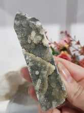 Load image into Gallery viewer, Black Sphalerite Crystal Point Tower Stone 90mm 16 SO SPARKLY!