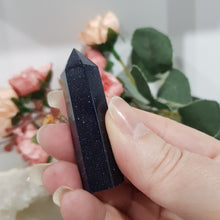 Load image into Gallery viewer, Blue-Sandstone-Crystal-Point_Tower-Stone-Moonlight-Crystals-Australia