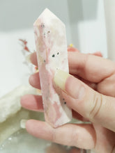 Load image into Gallery viewer, rhodochrosite-crystal-tower-stone