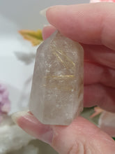Load image into Gallery viewer, Golden Rutile Crystal Point Stone 34mm | Inspires Psychic Power & Amplifies Intuition