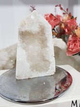 Load image into Gallery viewer, Geode-Quartz-Crystal-Tower-Stone-Moonlight-Crystals-Australia