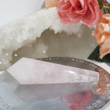 Load image into Gallery viewer, Rose Quartz Sceptor Crystal Carving Stone 70mm 1