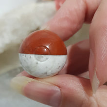 Load image into Gallery viewer, Poke Ball Pokemon Sphere Crystal Carving Stone 20mm 9