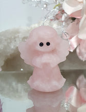 Load image into Gallery viewer, Angel Rose Quartz Crystal Carving Stone
Rose Quartz Inspires Unconditional Love
Gorgeous Rose Quartz Angel Crystal Carving.