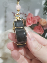 Load image into Gallery viewer, Serpent-of-Transformation-Energy-Black-Obsidian-Snake-Stone-Crystal-Energy-Enhancer-Hanger-ornament-suncatcher