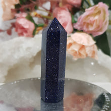 Load image into Gallery viewer, Blue-Sandstone-Crystal-Point_Tower-Stone-Moonlight-Crystals-Australia