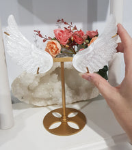 Load image into Gallery viewer, Angel-wings-Selenite-crystal-carving-stone-moonlight-crystals-australia