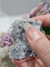 Load image into Gallery viewer, gorgeous Apophyllite crystal cluster. gorgeous crystals on this piece. photos do not do this any justice.