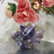 Load image into Gallery viewer, Bat Crystal Carving Amethyst Stone 45mm 1