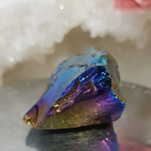 Load image into Gallery viewer, Titanium Aura Obsidian Crystal Rough Raw Stone 40mm 5