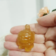 Load image into Gallery viewer, Turtle Fluorite Crystal Carving Stone 40mm 16