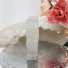 Load image into Gallery viewer, Cat Agate Crystal Carving Stone 50mm 8 DRUZY!