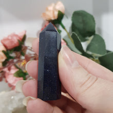 Load image into Gallery viewer, Blue-Sandstone-Crystal-Point_Tower-Stone-Moonlight-Crystals-Australia