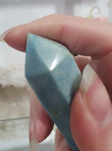 Load image into Gallery viewer, Trolleite Crystal Point Tower Stone.
THIS HAS A BROKEN TIP
INSPIRES MANIFESTATION AND SPIRITUAL GUIDANCE
Lovely Trolleite point tower. Has a broken tip