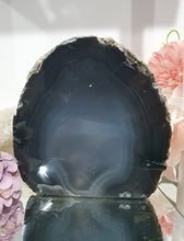 Load image into Gallery viewer, Agate Geode Polished Crystal Stone
SOOTHES AND GROUNDS
Beautiful polished Amage Geode Crystal .