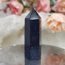 Load image into Gallery viewer, Blue-Sandstone-Crystal-Point_Tower-Stone-Moonlight-Crystals-Australia