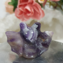 Load image into Gallery viewer, Bat Crystal Carving Amethyst Stone 45mm 1