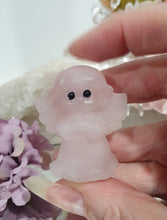 Load image into Gallery viewer, Angel Rose Quartz Crystal Carving Stone
Rose Quartz Inspires Unconditional Love
Gorgeous Rose Quartz Angel Crystal Carving.