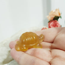 Load image into Gallery viewer, Turtle Fluorite Crystal Carving Stone 40mm 16