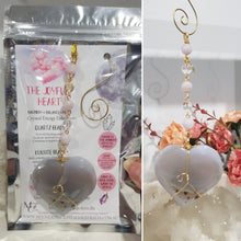 Load image into Gallery viewer, The-Joyful-Heart-Crystal-Energy-Enhancer-Ornament-Suncatcher-Hanger-Agate-Stone-Moonlight-Crystals-Australia