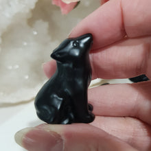 Load image into Gallery viewer, wolf-crystal-carving-stone-black-obsidian-moonlight-crystals-australia-online-store-melbourne-australia