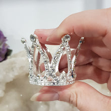 Load image into Gallery viewer, Sphere Stand CROWN metal SILVER 50mm